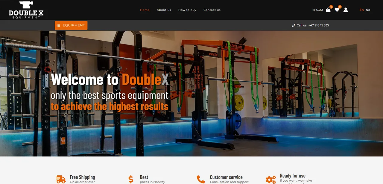 DoubleX: a new era in gym equipment